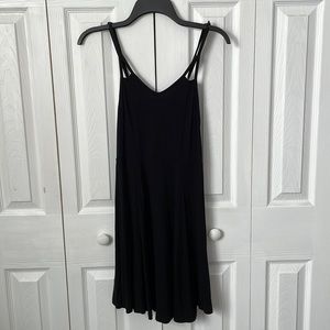 Black shift dress